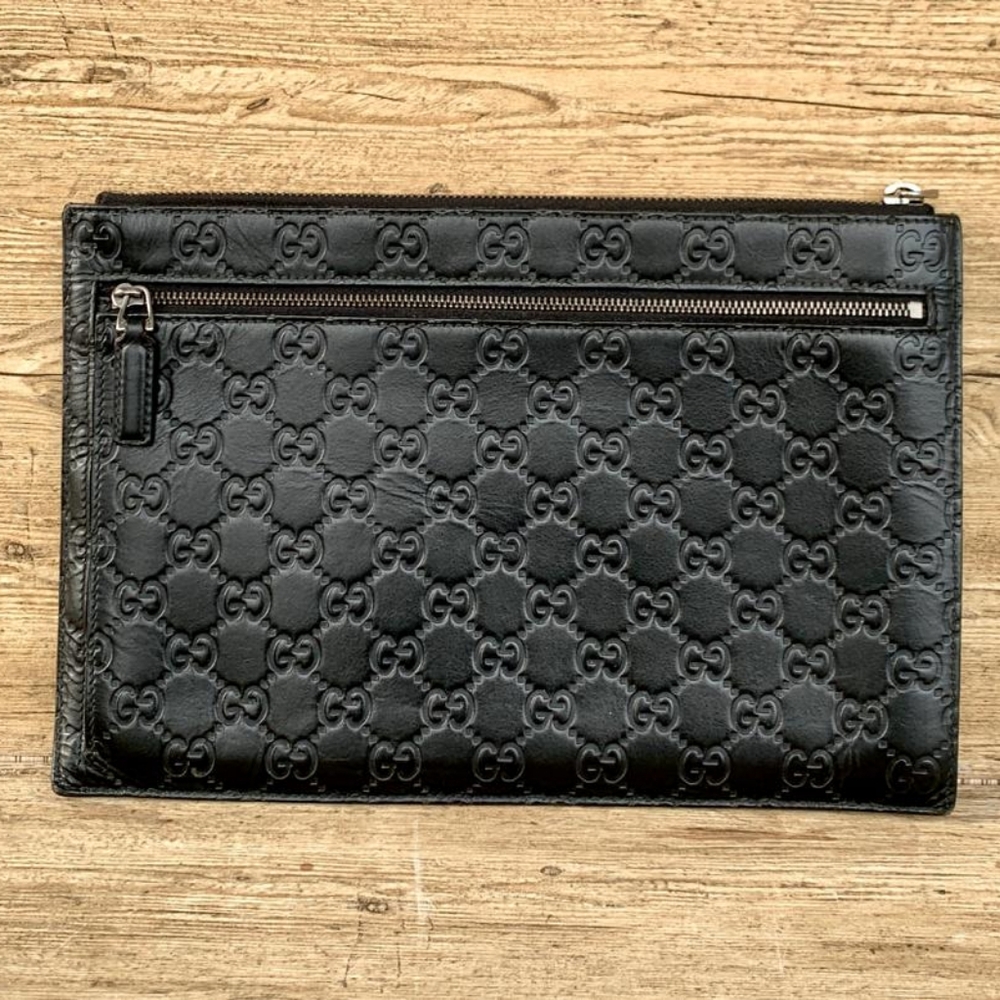 Authentic Gucci Cimaline Leather clutch - Picture 3 of 5